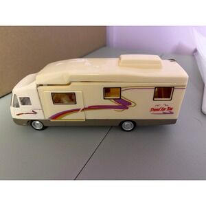 Vintage Dollhouse RV Camper Toy Travel For You Retro Mobile Home Playset